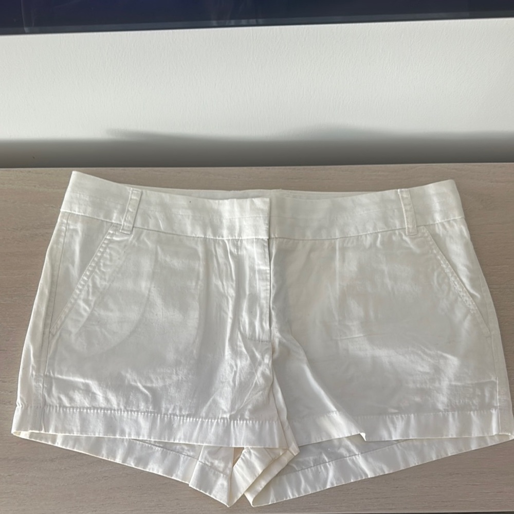 Women's White Shorts